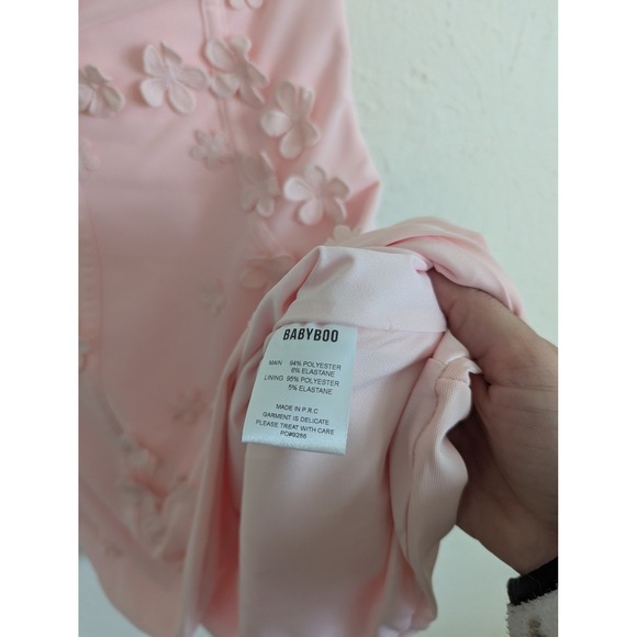 Babyboo Dalary mini dress size XS blush bodycon night out party dress - Picture 7 of 7